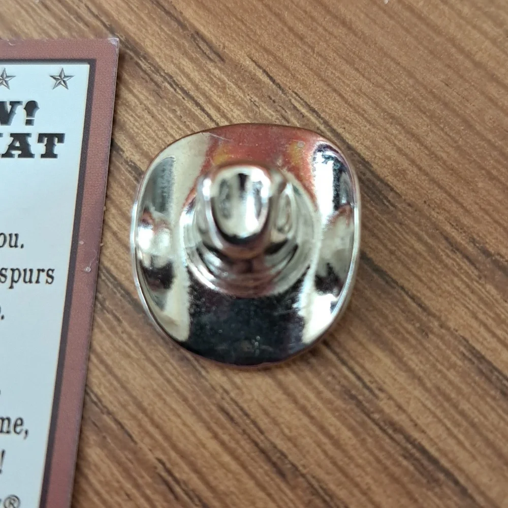 GANZ Silver Cowboy Hat Charm/ BUNDLE ONLY 2 OR MORE ITEMS - Picture 2 of 3